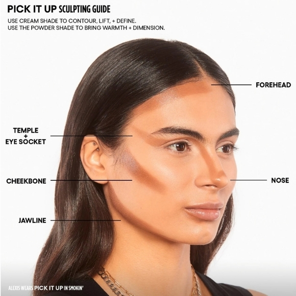 Super Hot GXVE Beauty by Gwen Stefani Pick It Up Contour & Bronzer Duo BNIB - Picture 4 of 11